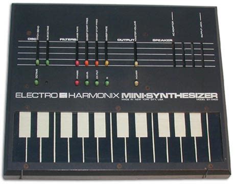 electro Harmonix mini synthesizer